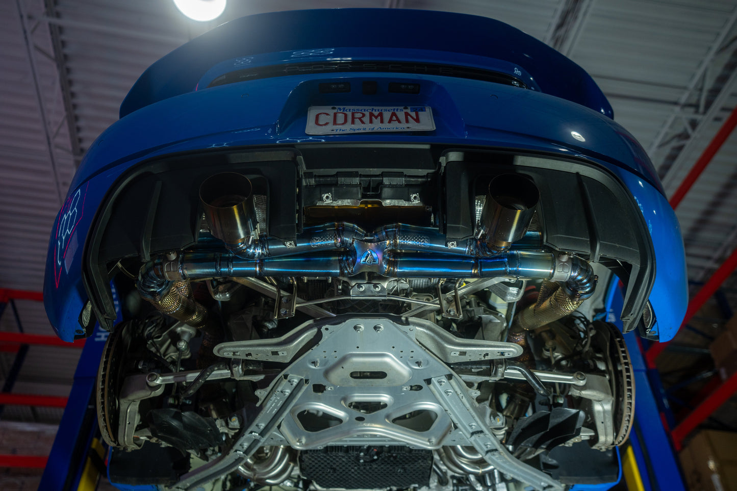 Valvetronic Valved Sport Exhaust System for Porsche 718 GT4RS/Spyder RS