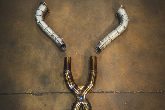 Ferrari California 4.3 V8 Free Flow Front Pipes