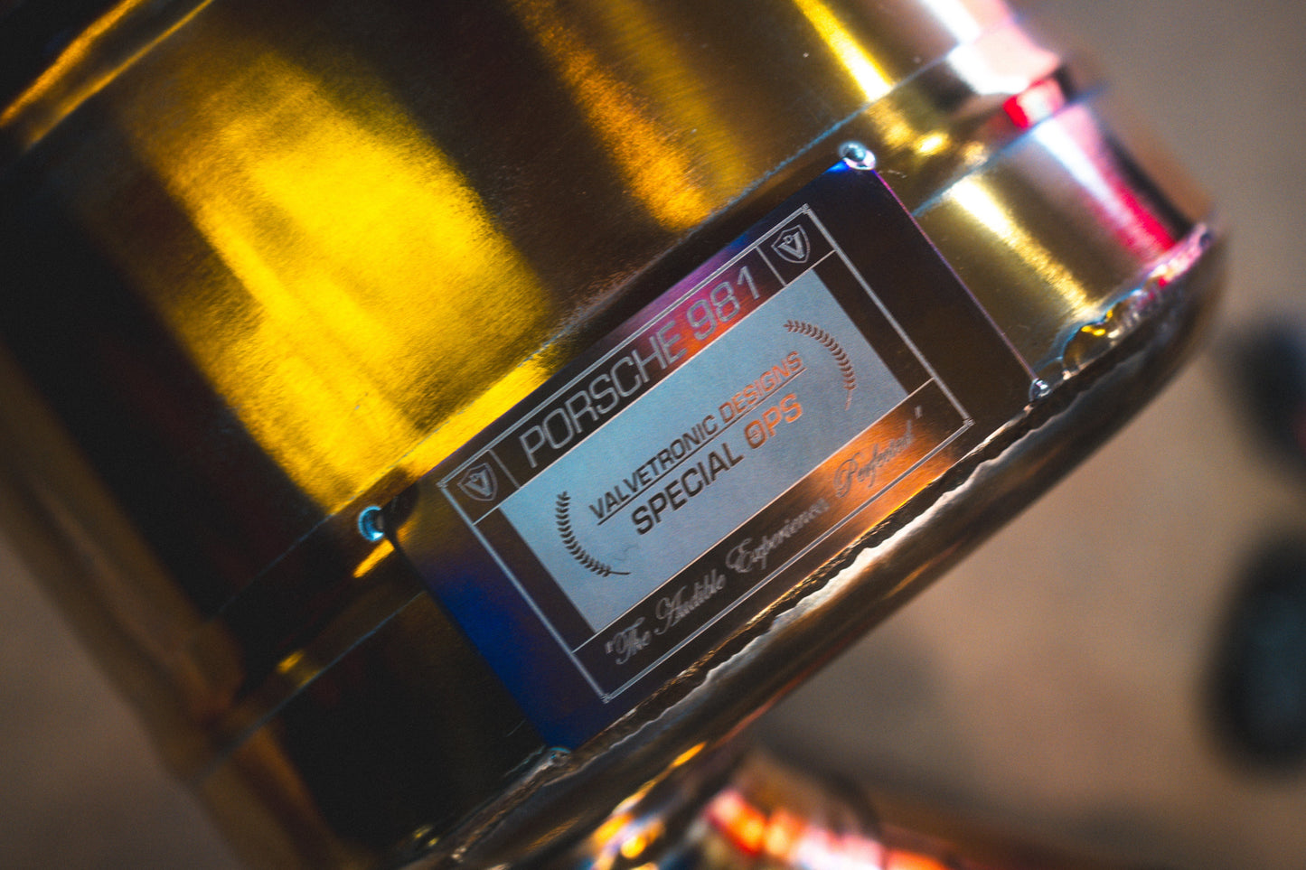 Valvetronic Valved Sport Exhaust System for Porsche Boxster/Cayman 981