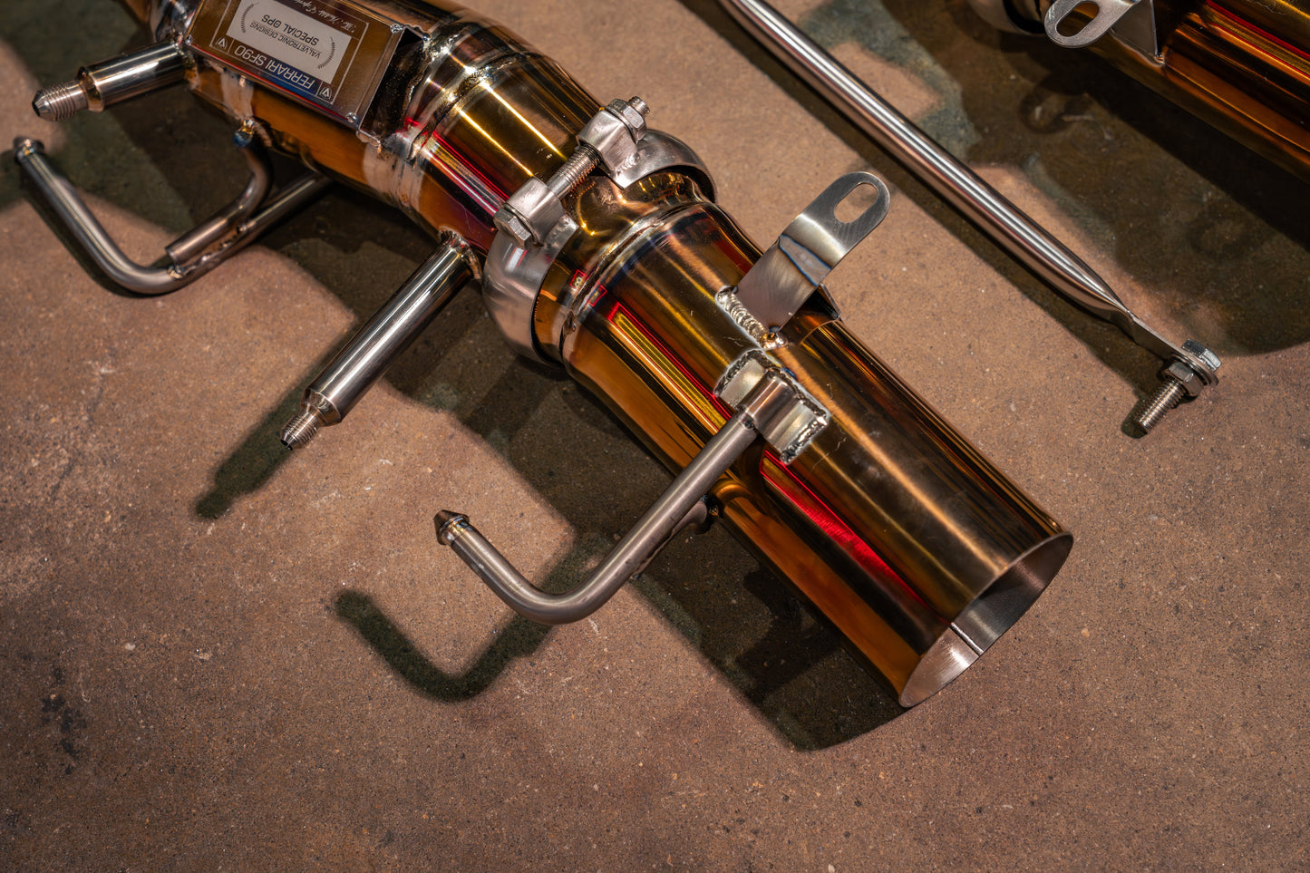 Ferrari SF90 RACE F1 Exhaust System