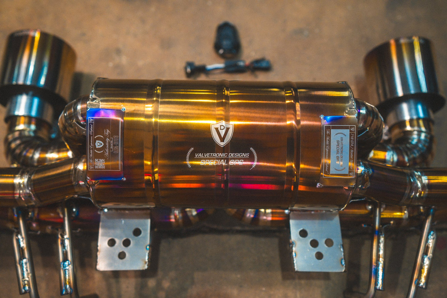 Valvetronic Valved Sport Exhaust System for Porsche 718 GT4 / Boxter Spyder