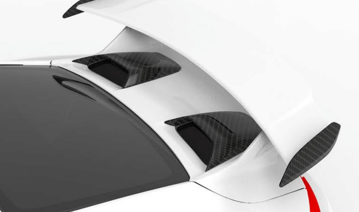 Porsche 991.2 GT3-Engine Intake Covers
