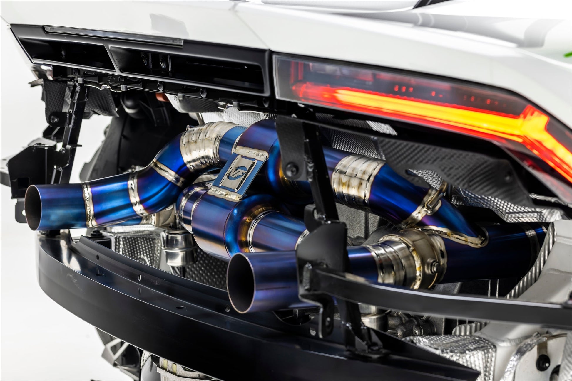 Titanium Valved Catback Exhaust System  - 2022+ Lamborghini Huracan (STO/Sterrato/Tecnica)