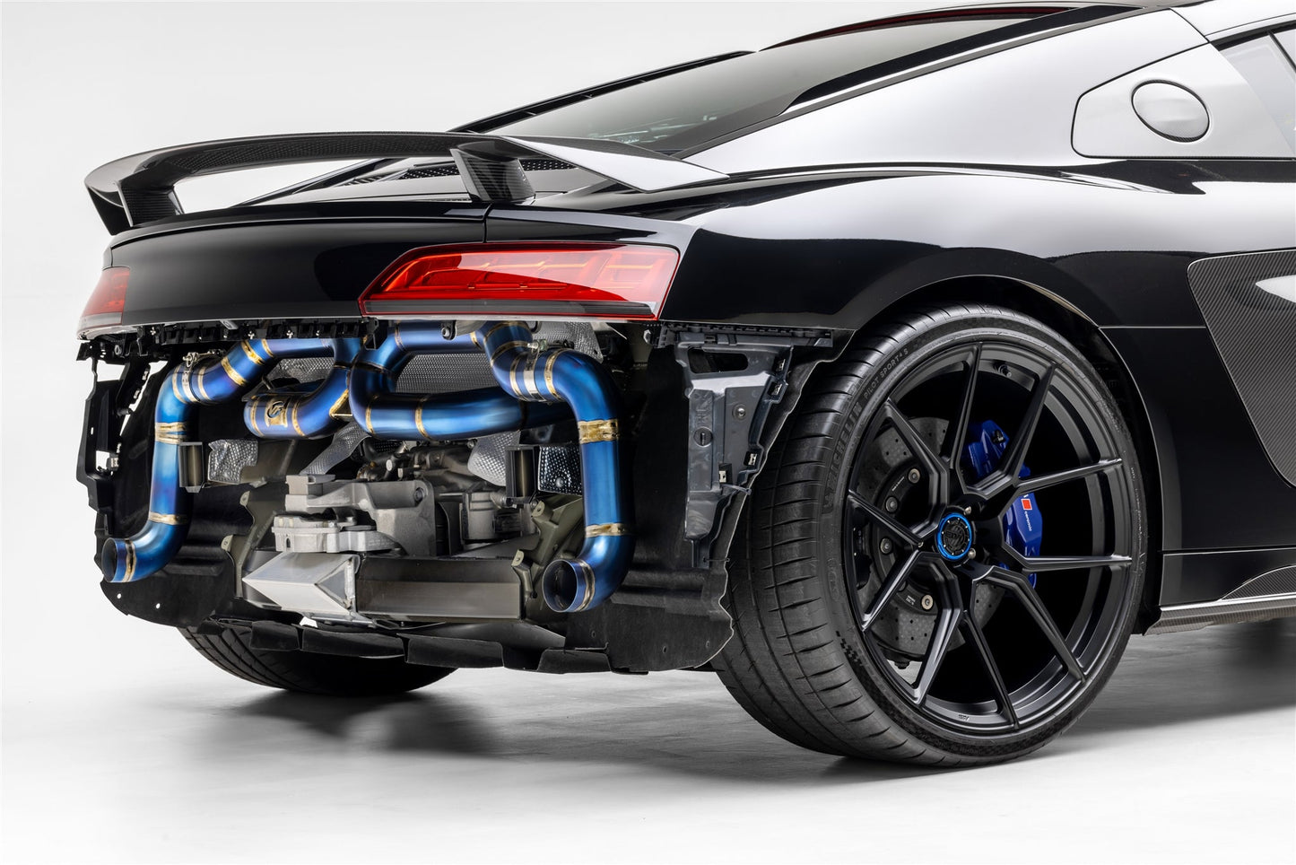 Titanium Valved Catback Exhaust System - 2020+ Audi R8